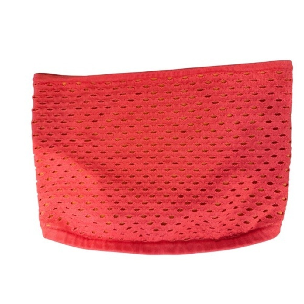 Aerie Women Coral Pink Orange Tube Top Strapless